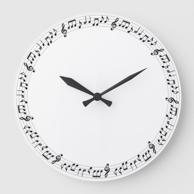 Music Note Clock (Front)