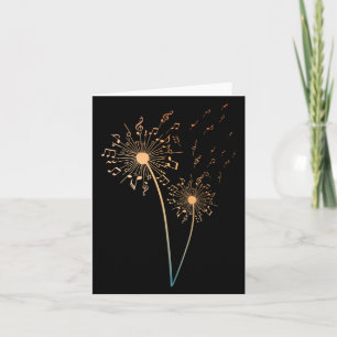 Music Note Design For Men Women Music Teacher Musi Card