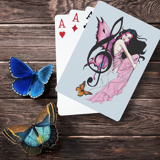 Music Note Fairy Playing Cards (Creator Uploaded)