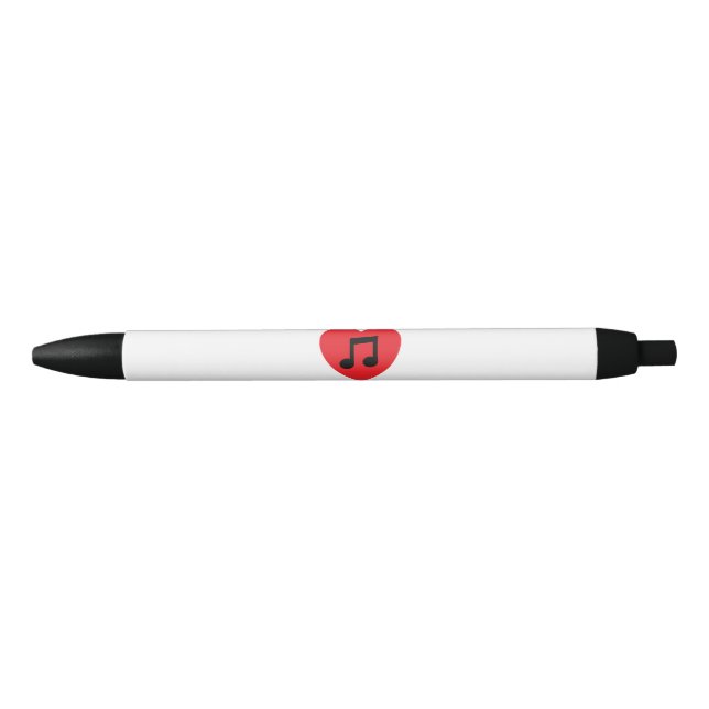 Music Note Heart Pen (Front)