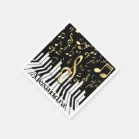 Music Note Luxury piano keys