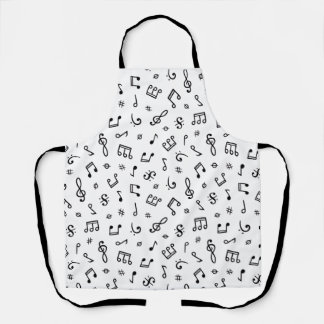 Music Note Musician Gifts Music Teacher Apron