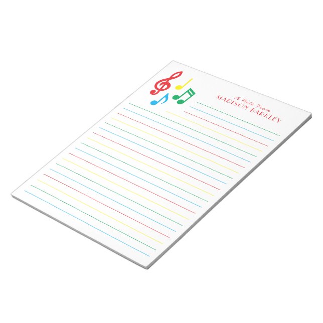 Music Note Musician Teacher (Angled)