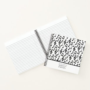 Music Note Musician Teacher Notebook