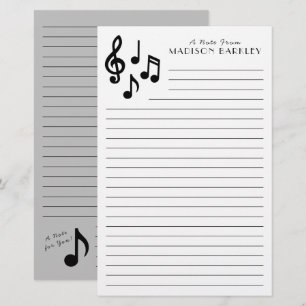 Music Note Musician Teacher Stationery