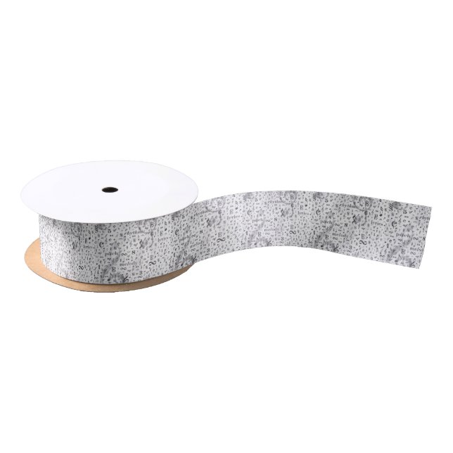 Music Note Pattern Music Theme Satin Ribbon (Spool)