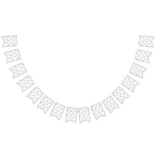 music note Pattern Music Theme Treble Clef Bunting