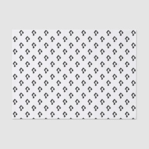 Music Note Pattern Tissue Paper