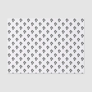 Music Note Pattern Tissue Paper