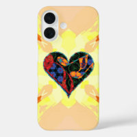 Music Note Patterned Heart