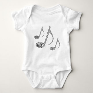 Music note.png baby bodysuit