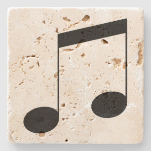 Music Note Stone Coaster