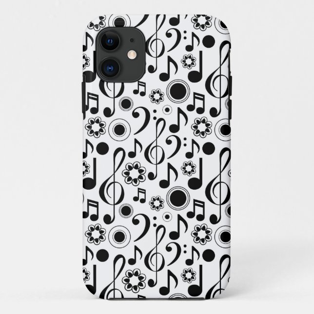 Music Notes and Clefs Case-Mate iPhone Case (Back)