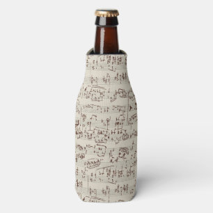 Music notes bottle cooler