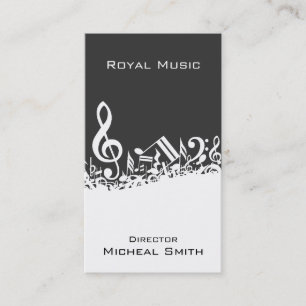 Music Notes Business Card