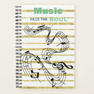 Music Notes Calendar Planner