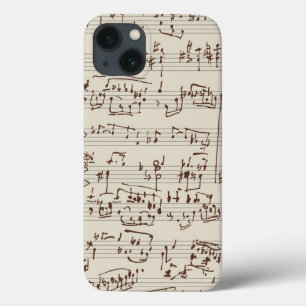 Music notes iPhone 13 case