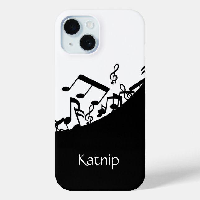 Music Notes Case-Mate iPhone Case (Back)