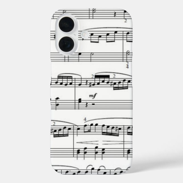 Music Notes  Case-Mate iPhone Case (Back)