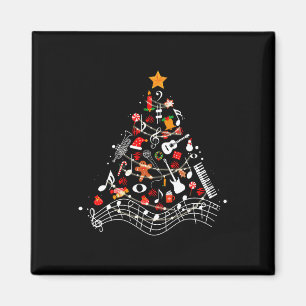 Music Notes Christmas Tree Musical Teacher Music X Magnet