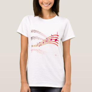Music, notes, clef T-Shirt