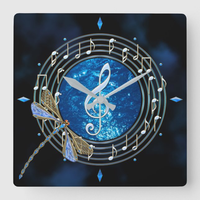 Music Notes Clock (Front)