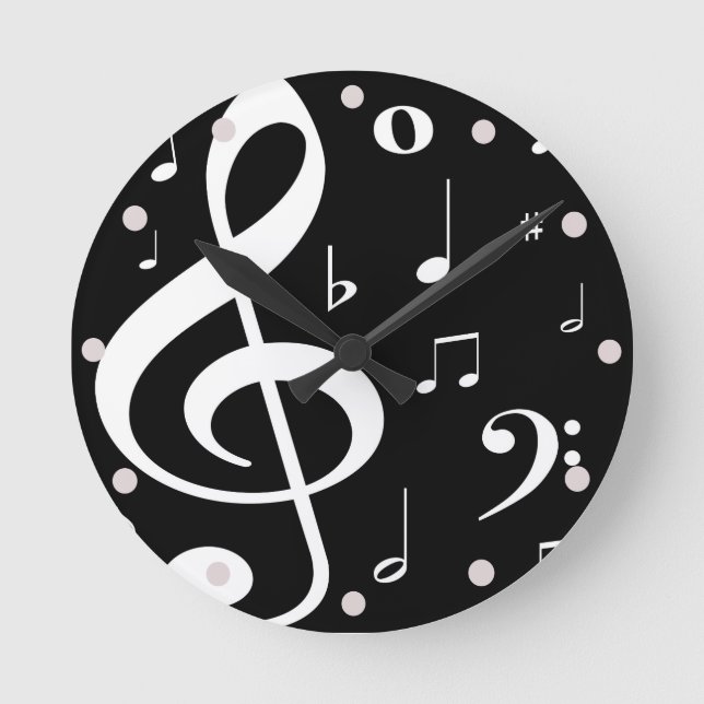 Music Notes Clock (Front)