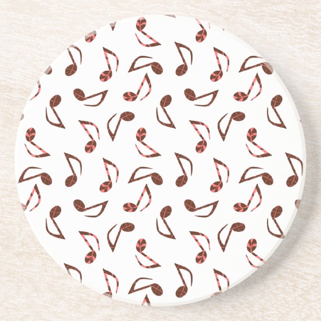 Music Notes Coaster (Front)