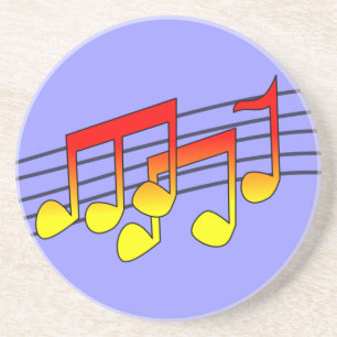 Music Notes Coaster
