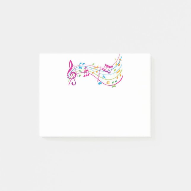Music notes colour (Front)