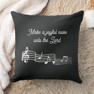 Music Notes Cushion