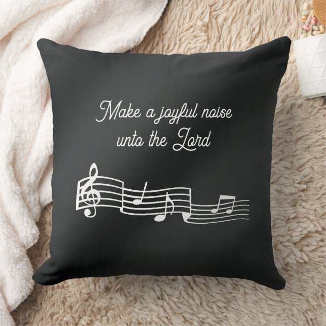 Music Notes   Cushion (Blanket)