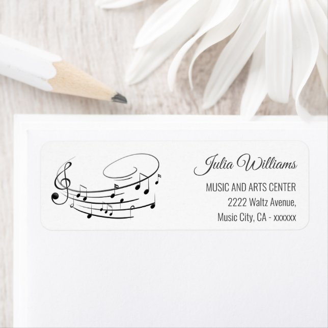 Music Notes Elegant Piano Recital & Program (Insitu)