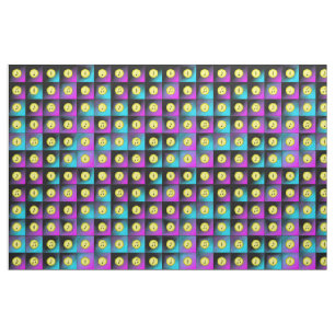 Music notes fabric