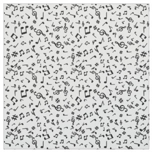 Music Notes Fabric