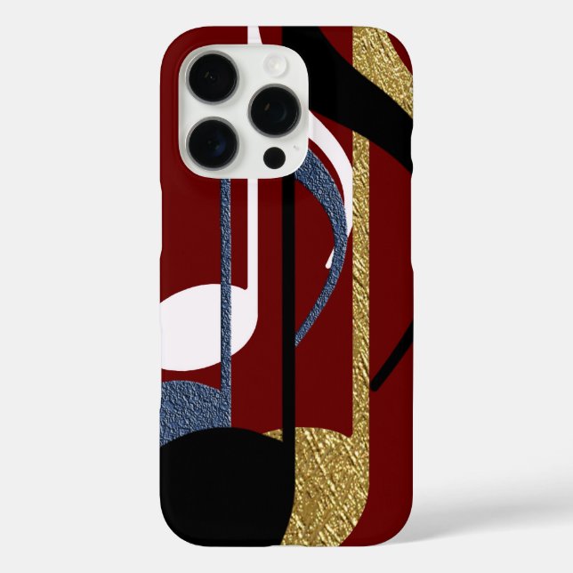 music notes graphic-design Case-Mate iPhone case (Back)