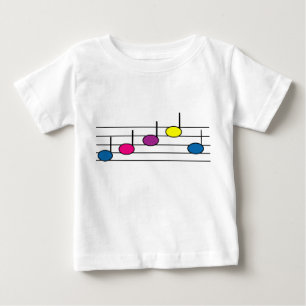 Music Notes Infant T-shirt