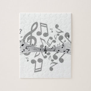 Music Notes Jigsaw Puzzle