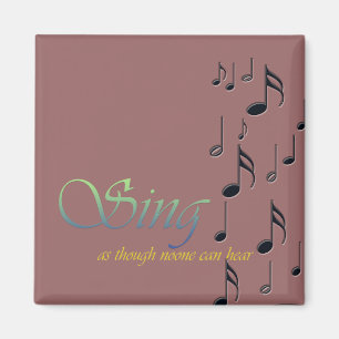 Music Notes Magnet