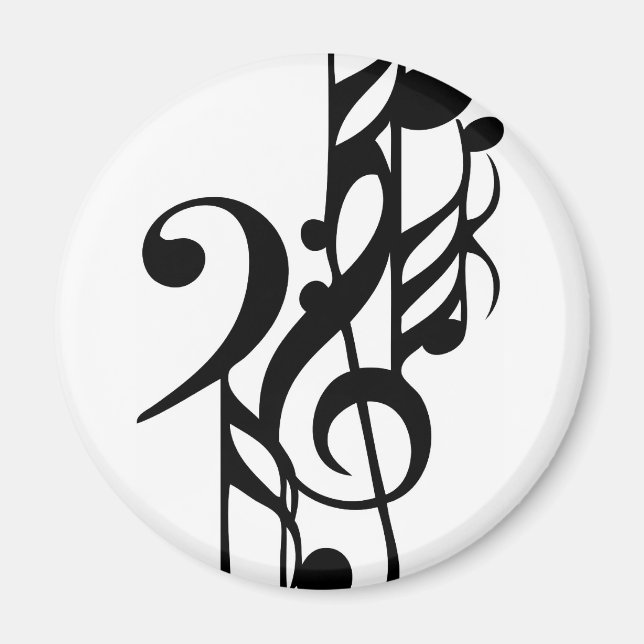 Music Notes Magnet (Front)