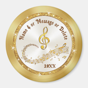 Music Notes Magnets, Music Themed Party Favours,  Magnet