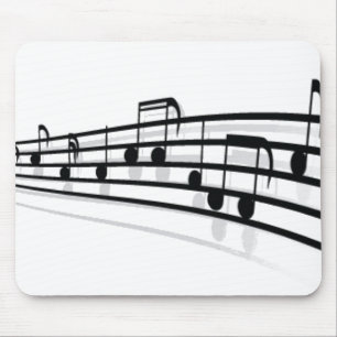 Music Notes Mouse Mat