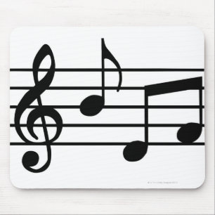 Music Notes Mouse Mat