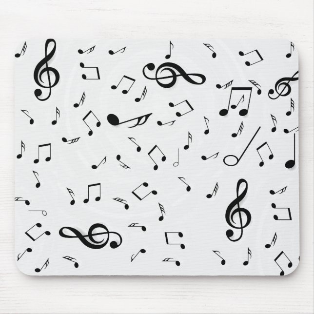 Music Notes  Mouse Mat (Front)