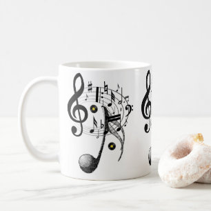Music Notes Mug