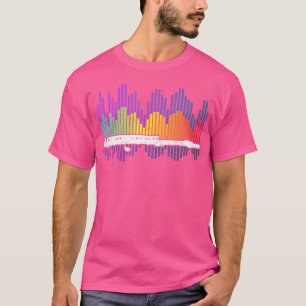 Music Notes Musical Instruments Treble Clef Flute T-Shirt