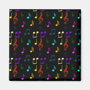 Music Notes Musician Gifts Musical Note Art Lovers Magnet