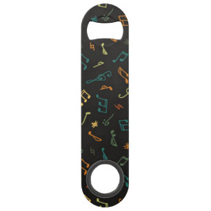 Music notes pattern