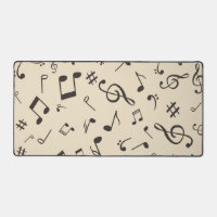 Music notes pattern