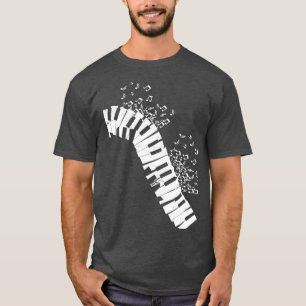 Music Notes Piano T-Shirt